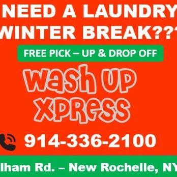 Wash Up Xpress - We like to give you time to enjoy it as you prefer
We take care of your laundry and drying clothes for you. - Laundromat Near Me - New Rochelle, New York Wash Up Xpress - We like to give you time to enjoy it as you prefer
We take care of your laundry and drying clothes for you. - Laundromat Near Me - New Rochelle, New York