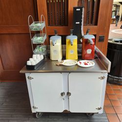 Chiefs Galley Cafe - The only condiments you get even for chicken tenders which are the worst I've had in any lifetime