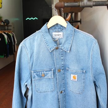 The Good Company - Carhartt WIP denim chore coat - Men's Clothing Near Me - New York, New York The Good Company - Carhartt WIP denim chore coat - Men's Clothing Near Me - New York, New York