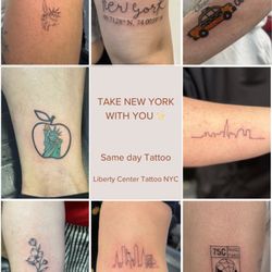 Liberty Center Tattoo Shop - New York tattoo souvenir