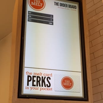 The Melt - Order Board...they call you by initialN - New American Near Me - Irvine, California The Melt - Order Board...they call you by initialN - New American Near Me - Irvine, California