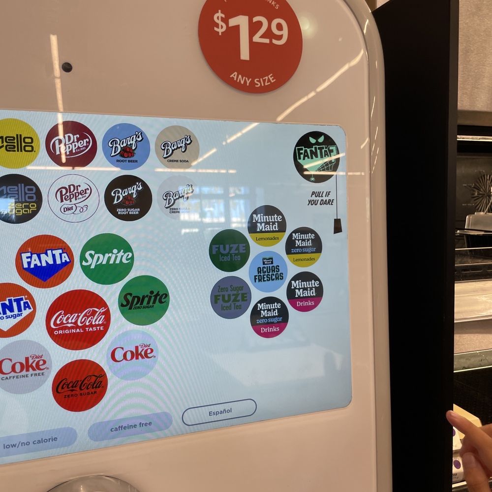 Amazon Go - Any Size Soda is $1.29 - Convenience Stores Near Me - Torrance, California