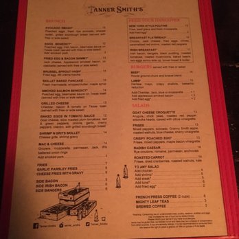 Tanner Smiths - Brunch menu - Cocktail Bars Near Me - New York, New York Tanner Smiths - Brunch menu - Cocktail Bars Near Me - New York, New York
