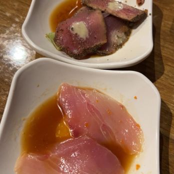 Sumo Sushi - Pepper Tuna Tataki and Hamachi Chili - Japanese Near Me - Houston, Texas Sumo Sushi - Pepper Tuna Tataki and Hamachi Chili - Japanese Near Me - Houston, Texas