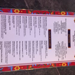 Spanish Inn - Menu