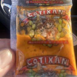 Packed and sealed  hot sauces.