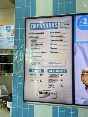 Menu photo 1 Paraná Empanadas Long Beach, CA