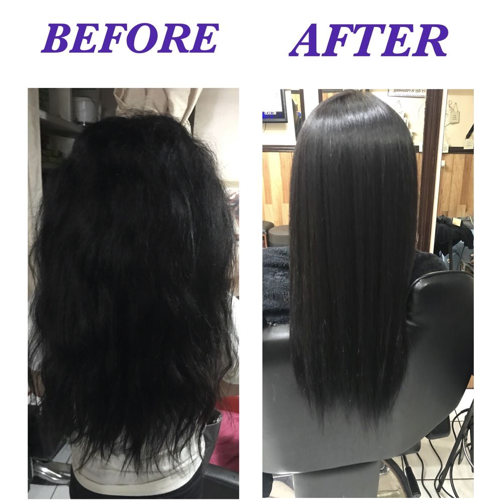 Hair Rebonding With Treatment Yelp