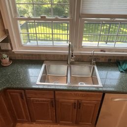 Switched from a single sink to double sink