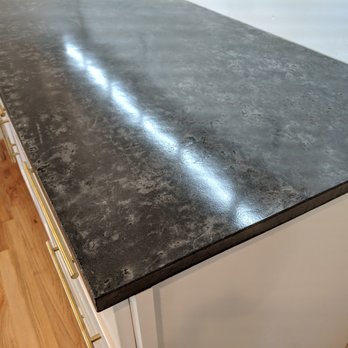 Solcrete LLC - black concrete countertop with mottled finish and gloss sealer - Masonry/Concrete Near Me - Fort Worth, Texas Solcrete LLC - black concrete countertop with mottled finish and gloss sealer - Masonry/Concrete Near Me - Fort Worth, Texas