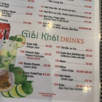 Bien Hen Restaurant - Seafood Near Me - Westminster, California