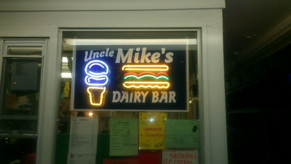 Food from Uncle Mikes Dairy Bar