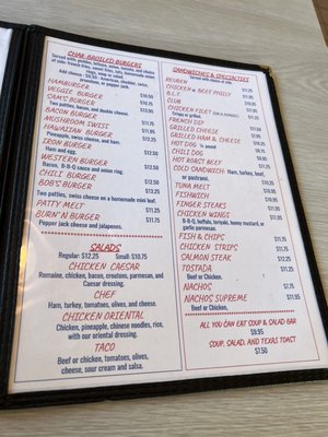 Menu photo 4 Sam's Restaurant Kellogg, ID Menu photo 4 Sam's Restaurant Kellogg, ID