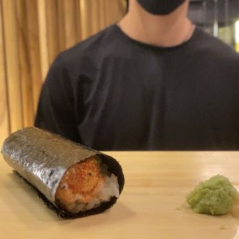 Temakase Hand Roll Bar - 2nd Ave - Spicy Scallop Roll - Sushi Bars Near Me - New York, New York