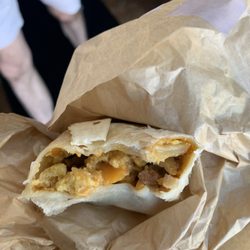 303 Coffee Co - Sweet potato burrito