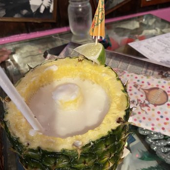 The Bubble Room - Rainy day key lime pina colada - Desserts Near Me - Captiva, Florida