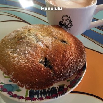 Talk Kaimuki - Blueberry muffin and hot chocolate - Coffee & Tea Near Me - Honolulu, Hawaii Talk Kaimuki - Blueberry muffin and hot chocolate - Coffee & Tea Near Me - Honolulu, Hawaii