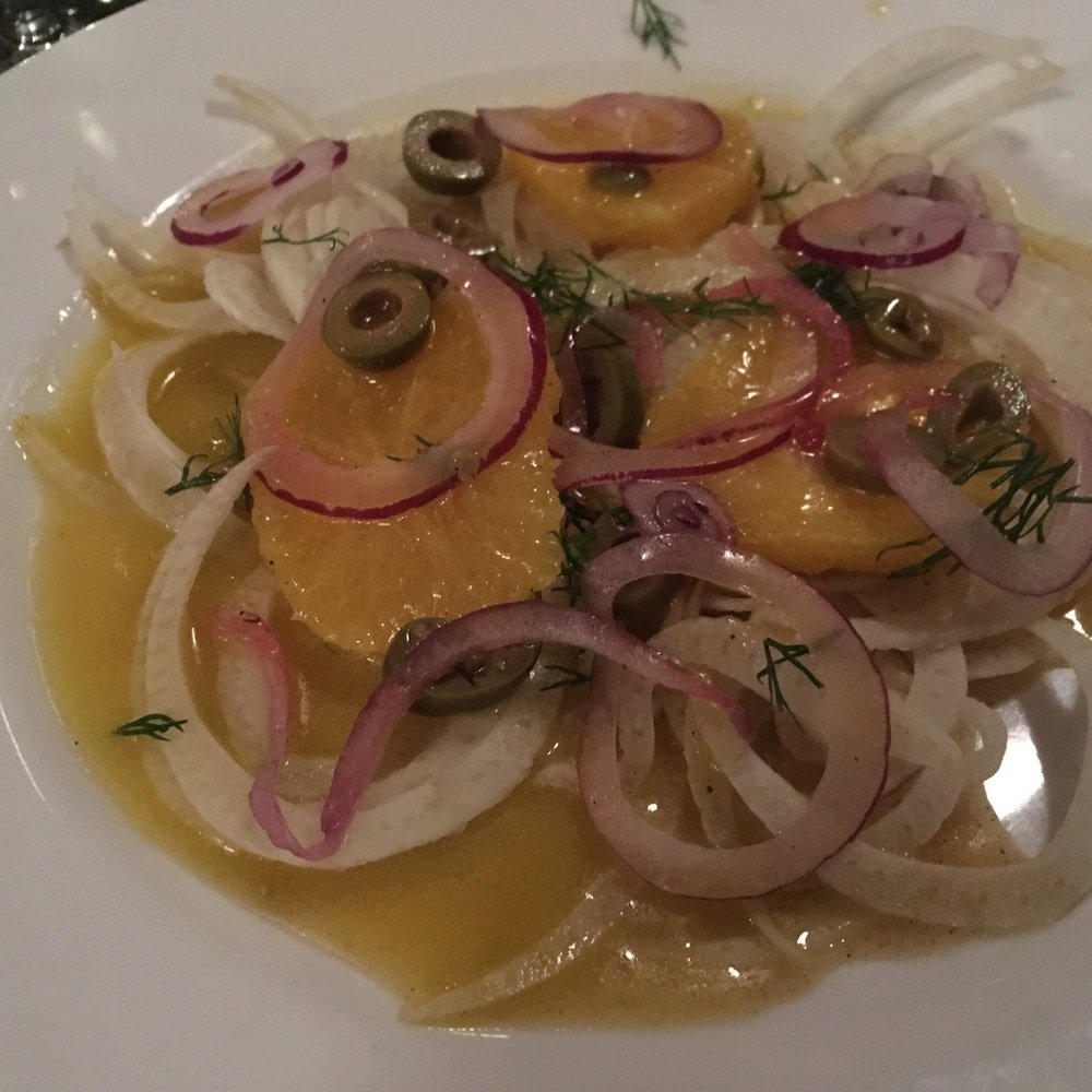 Glacis Beisl - Fennel orange carpaccio - Austrian Near Me - Vienna, 9 Glacis Beisl - Fennel orange carpaccio - Austrian Near Me - Vienna, 9