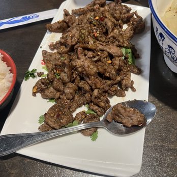 Uncle Zhou - Cumin lamb - Chinese Near Me - Plano, Texas Uncle Zhou - Cumin lamb - Chinese Near Me - Plano, Texas