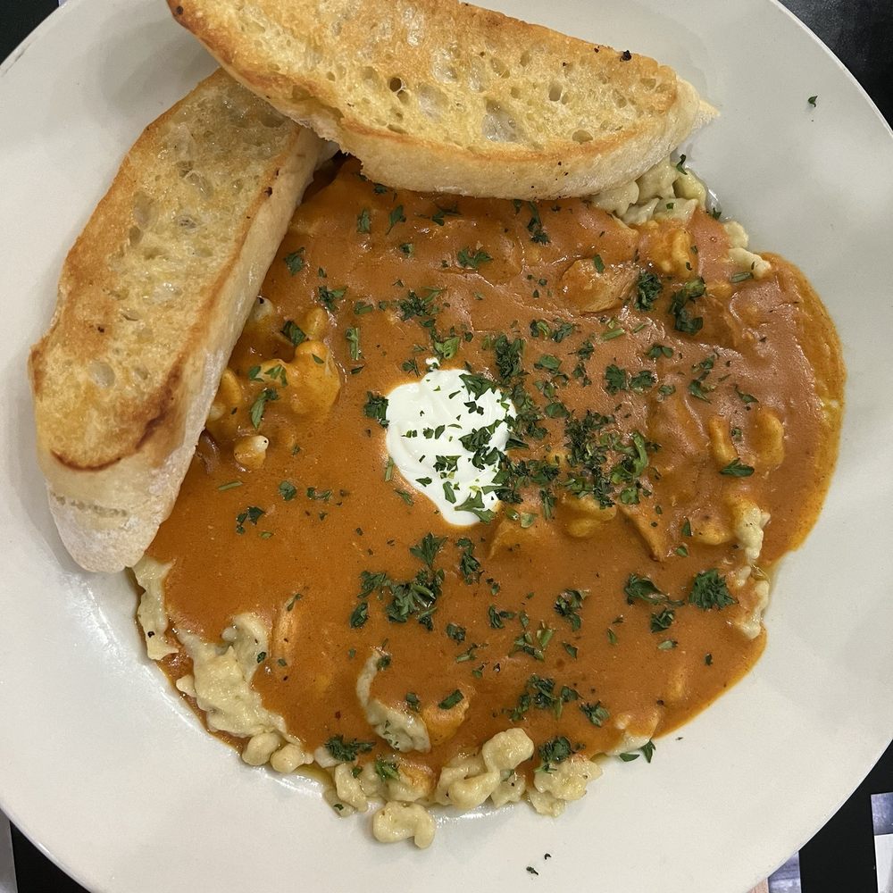 The Tilted Farmer - Chicken paprikash - Burgers Near Me - Seville, Ohio The Tilted Farmer - Chicken paprikash - Burgers Near Me - Seville, Ohio