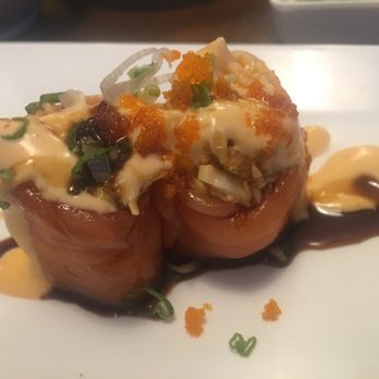 Sato Sushi - The magnolia only in two pieces so yummy - Japanese Near Me - Upland, California Sato Sushi - The magnolia only in two pieces so yummy - Japanese Near Me - Upland, California