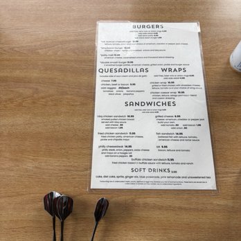 Mt Lookout Tavern - Menu/darts for dart boards! - Sports Bars Near Me - Cincinnati, Ohio