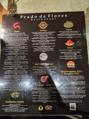 Menu photo 3 Prado de Flores Barcelona, B Menu photo 3 Prado de Flores Barcelona, B