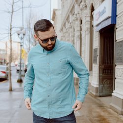 Capitol Menswear - Shirt - Toad & Co Sunglasses - Raen Denim - Roark