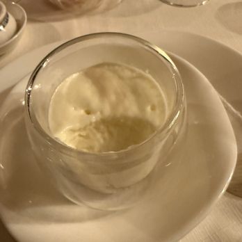 Ai Gondolieri - First bit of potato foam...mousse. - Italian Near Me - Venezia, VE Ai Gondolieri - First bit of potato foam...mousse. - Italian Near Me - Venezia, VE