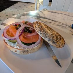 Lancaster Coffee Company & Cafe - The lox sandwich in all of its perfection