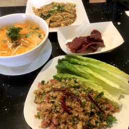 Nam Khao, Khao Poon, Lao Jerky, Pad Thai Nam Khao, Khao Poon, Lao Jerky, Pad Thai