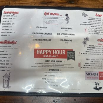 Yowza Burgers - Menu side 2 - Burgers Near Me - Martinez, California Yowza Burgers - Menu side 2 - Burgers Near Me - Martinez, California