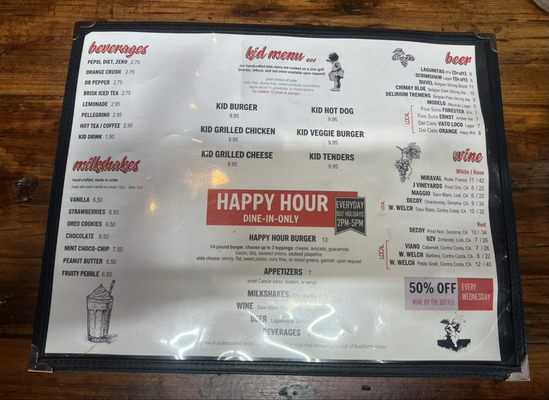Menu photo 1 Yowza Burgers Martinez, CA Menu photo 1 Yowza Burgers Martinez, CA