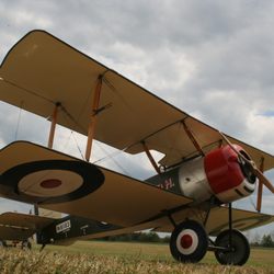Golden Age Air Museum - Snoopy's plane, a genuine Sopwith Camel.