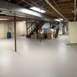 Unfinished basement