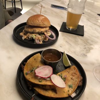 Baldamar - Happy hour cheese burger and birria tacos - New American Near Me - Roseville, Minnesota Baldamar - Happy hour cheese burger and birria tacos - New American Near Me - Roseville, Minnesota