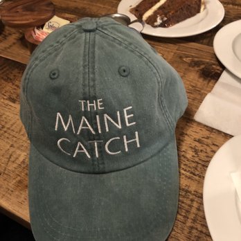 The Maine Catch - My 70th birthday party at the Maine Catch and all I got was this hat. But it was so well worth it! - Seafood Near Me - Ogunquit, Maine