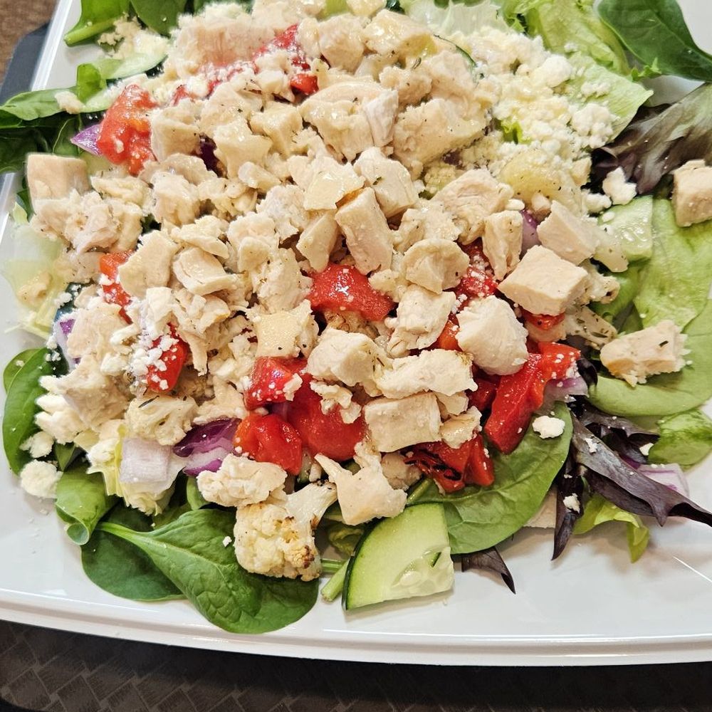 Saladworks - The Grilled Chicken Mediterranean salad. - Salad Near Me - Lincoln, California