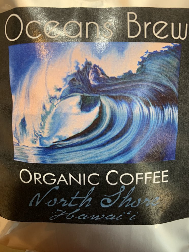 Oceans Brew Coffee and Art Logo