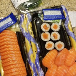 Pretty good for supermarket sushi! Pretty good for supermarket sushi!