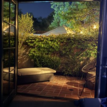 North Block - Private patio at night - so romantic! - Hotels Near Me - Yountville, California North Block - Private patio at night - so romantic! - Hotels Near Me - Yountville, California