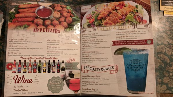 Menu photo 3 Boogies Restaurant Del Norte, CO Menu photo 3 Boogies Restaurant Del Norte, CO