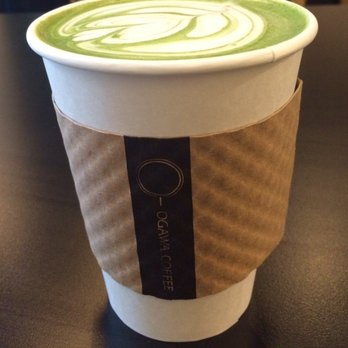 Ogawa Coffee - Medium hot maccha latte. $6.15 with whole milk. - Coffee & Tea Near Me - Boston, Massachusetts