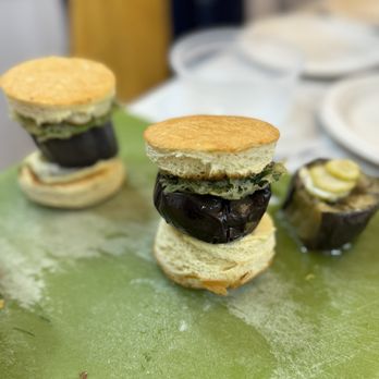Gradito - Fried eggplant on brioche. Mind blowing. - Personal Chefs Near Me