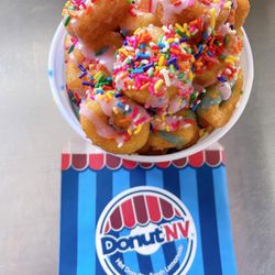 DonutNV Daytona Beach - Rainbow sprinkle bucket.