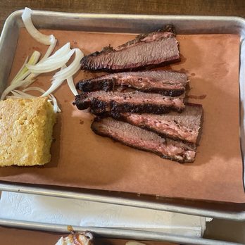 Joe's Real BBQ - Brisket plate with cornbread - Barbeque Near Me - Gilbert, Arizona Joe's Real BBQ - Brisket plate with cornbread - Barbeque Near Me - Gilbert, Arizona