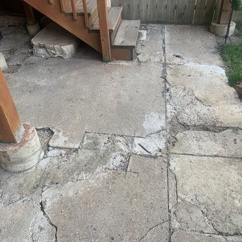 Luxcrete Repair Solutions - Before - Masonry/Concrete Near Me