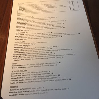 COD Restaurant - Menu 4/30/17 - Seafood Near Me - Los Angeles, California