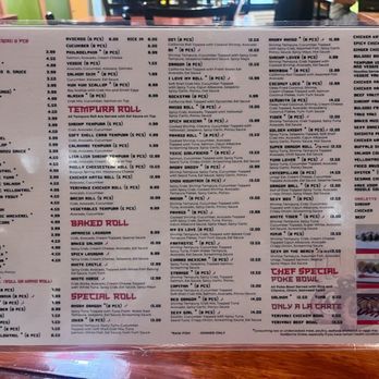 Tako Sushi - Menu - Sushi Bars Near Me - Las Vegas, Nevada