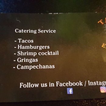 Tacos El Pueblo - a menu for a mexican restaurant - Food Trucks Near Me - Irving, Texas Tacos El Pueblo - a menu for a mexican restaurant - Food Trucks Near Me - Irving, Texas